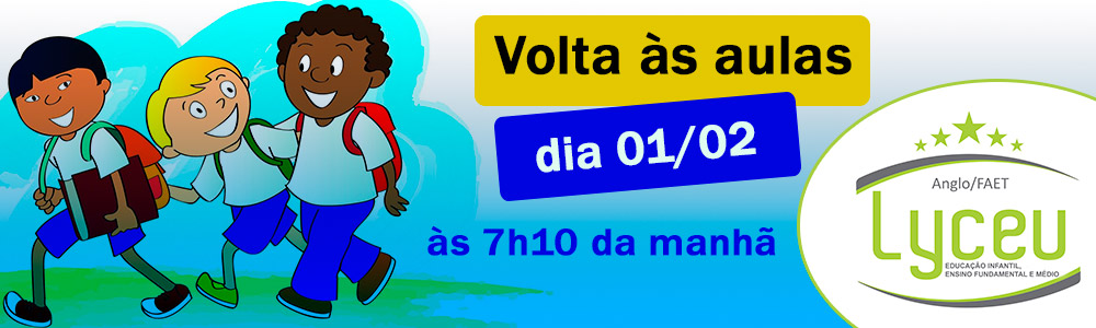 Volta às aulas